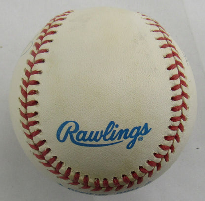 Sandy Koufax Nolan Ryan Bob Feller Signed Auto Rawlings Baseball JSA LOA ZZ77767