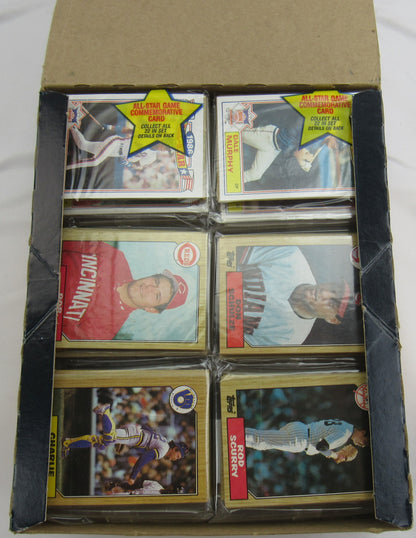 1987 Topps Baseball Card Rack Box - 24ct - Full Box