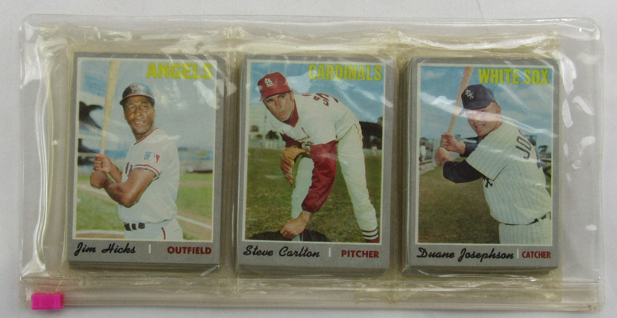 1970 Topps Steve Carlton Vintage Baseball Rack Pack - See Notes