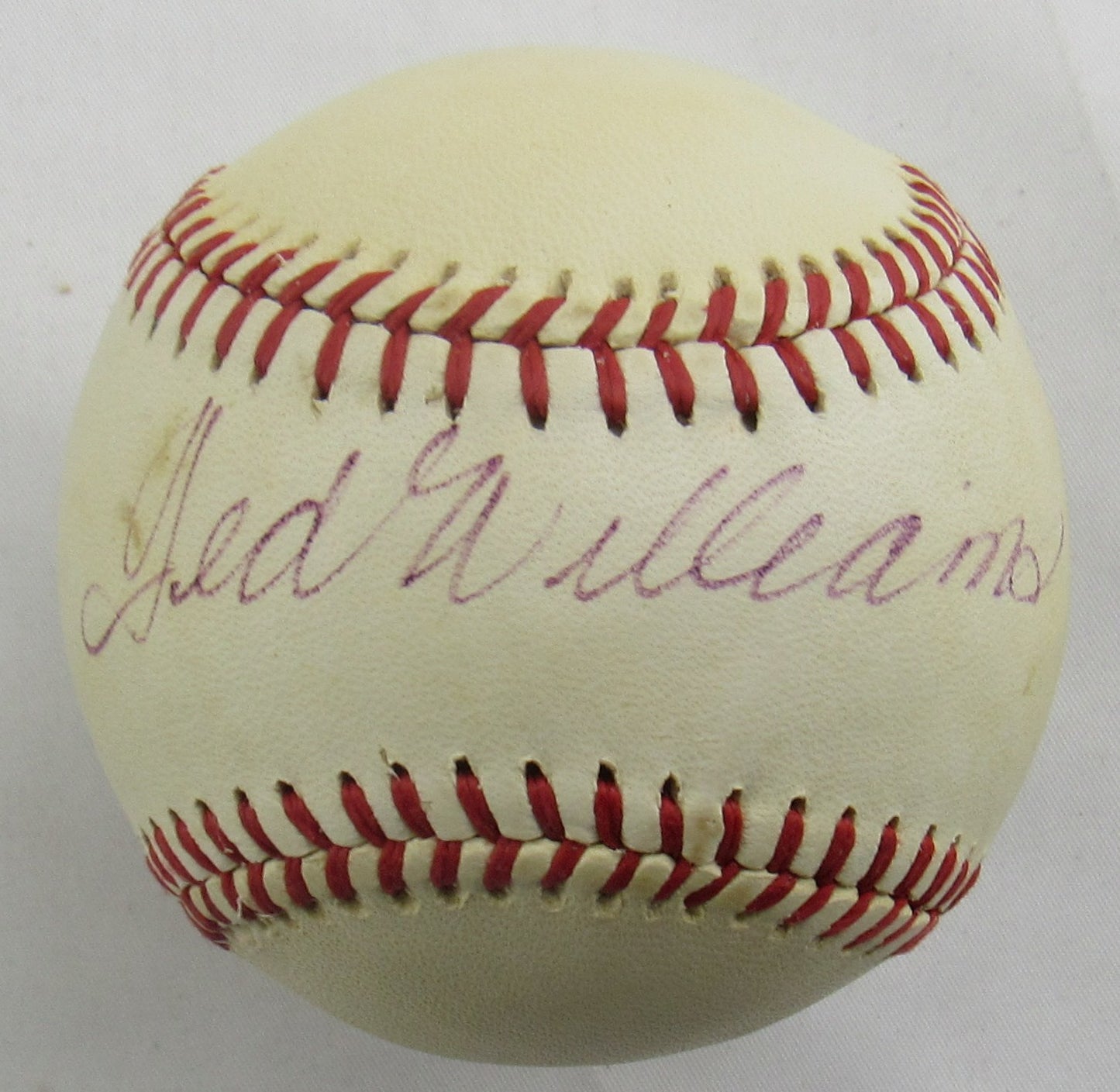 Ted Williams Signed Auto Rawlings Baseball JSA LOA ZZ77768