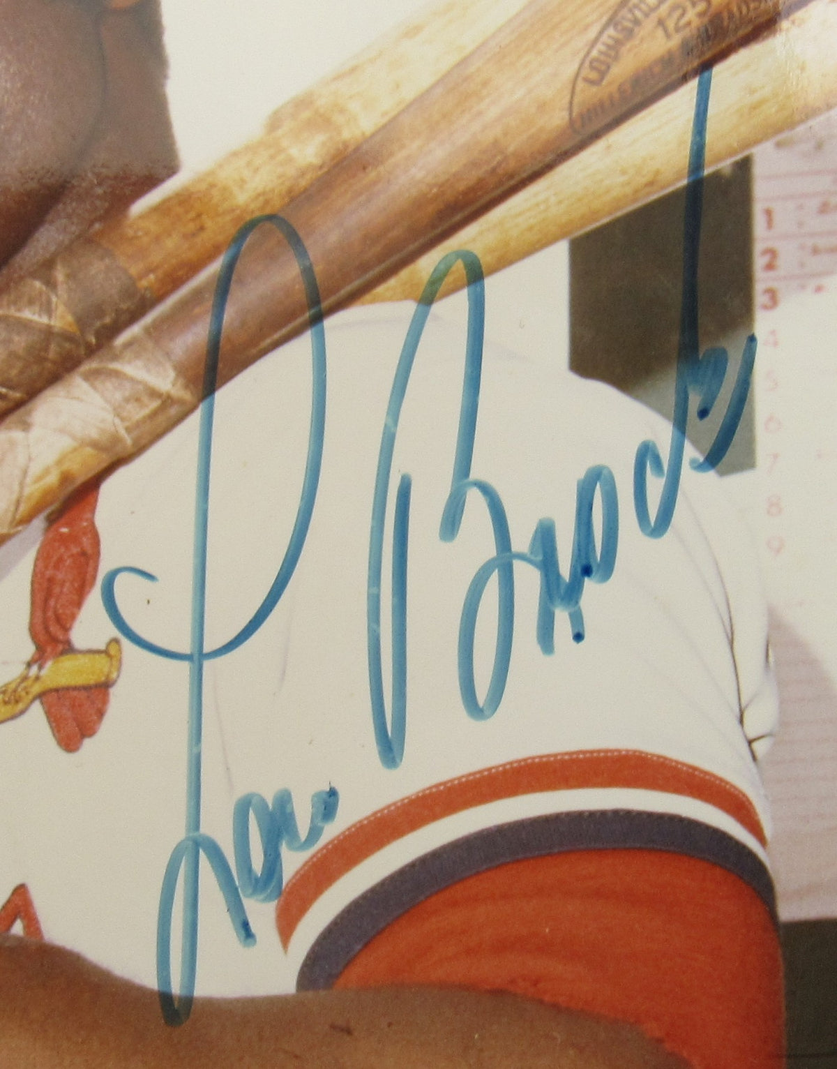Lou Brock Signed 8x10 Photo JSA CS78632