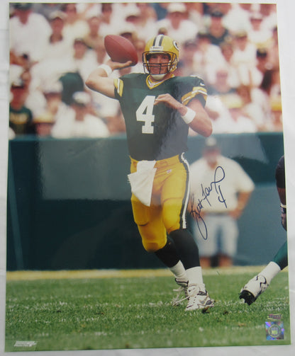 Brett Favre Signed 16x20 Photo Steiner COA
