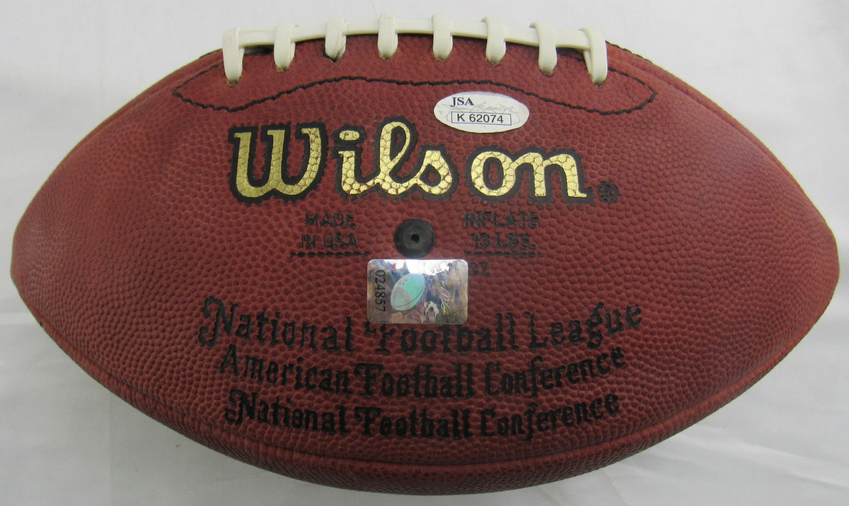 Joe Montana Signed Wilson Football JSA K62074