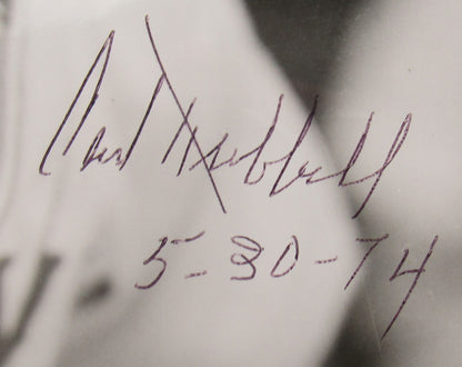 Carl Hubbell Signed 8x10 Photo JSA CS78629