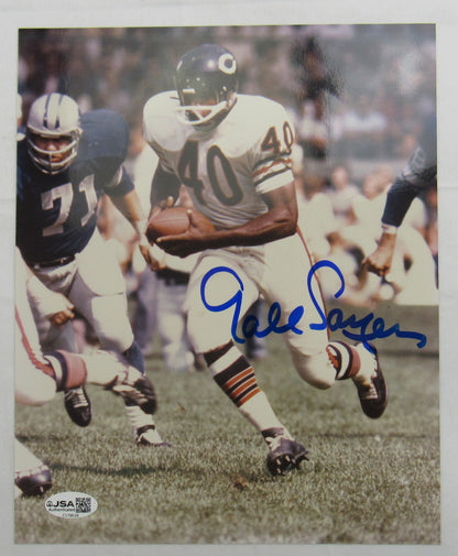 Gale Sayers Signed 8x10 Photo JSA CS78628