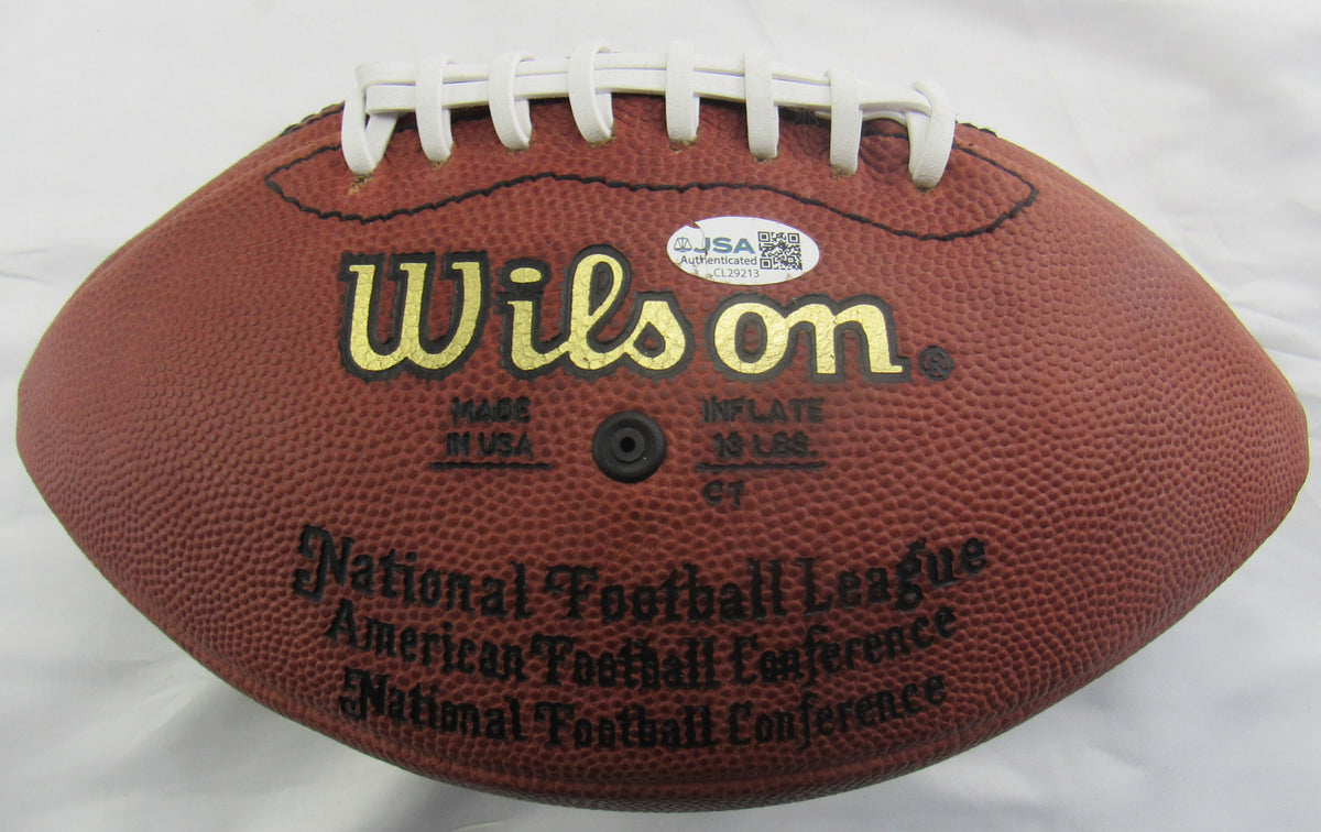 Boomer Esiason Signed Wilson Football JSA CL29213