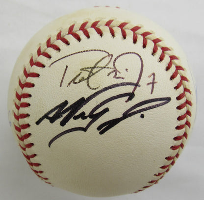 Nomar Garciaparra, Trot Nixon, Kevin Youkilis Multi Signed Rawlings Baseball JSA CS78519