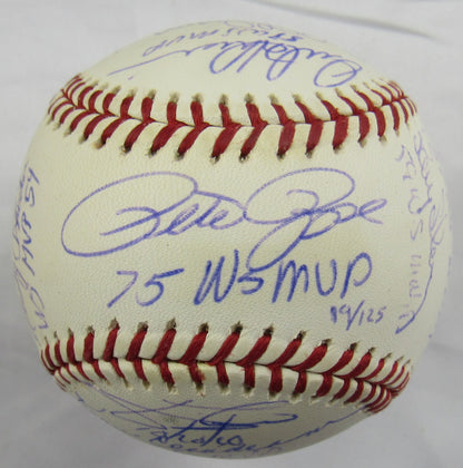 Multi Signed Auto Rawlings World Series MVP Baseball w/ Multiple Insc Steiner Hologram