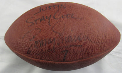 Boomer Esiason Signed Wilson Football JSA CL29213