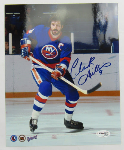 Clark Gillies Signed 8x10 Photo JSA CS78623