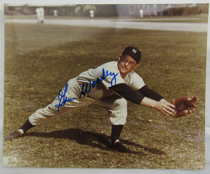 Gene Woodling Signed Auto 8x10 Photo