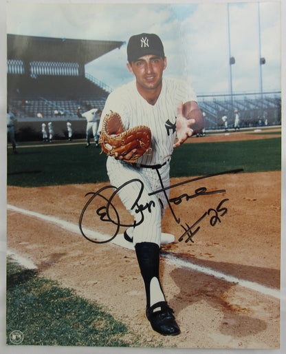 Joe Pepitone Signed Auto 8x10 Photo