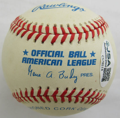 Bret Saberhagen Signed Rawlings Baseball JSA CS78514