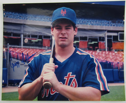 Gregg Jefferies Signed Auto 8x10 Photo