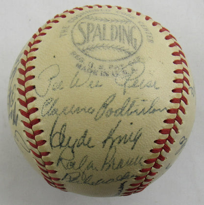Jackie Robinson Roy Campanella Gil Hodges +22 1951 Dodgers Team Signed Auto Rawlings Baseball JSA LOA ZZ82763