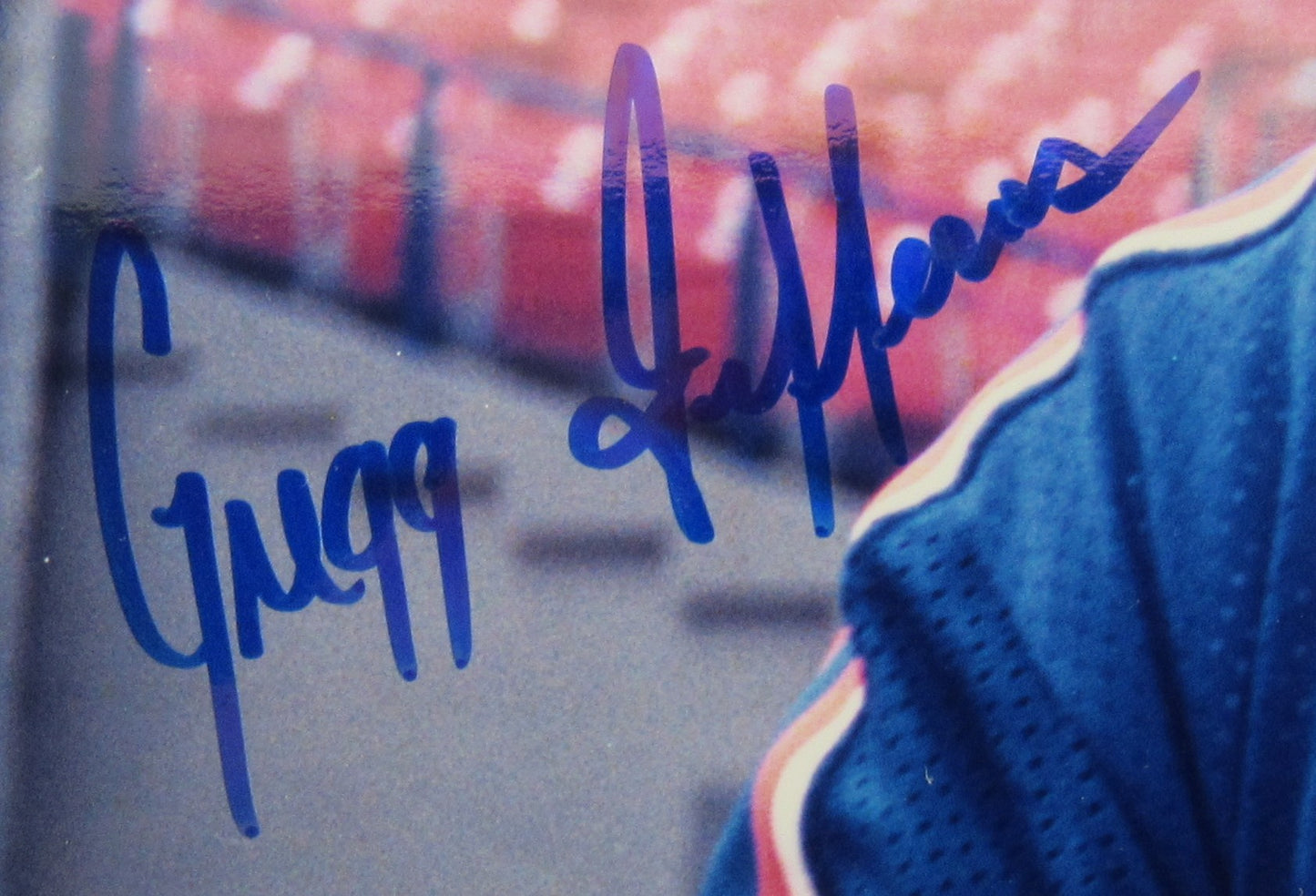 Gregg Jefferies Signed Auto 8x10 Photo