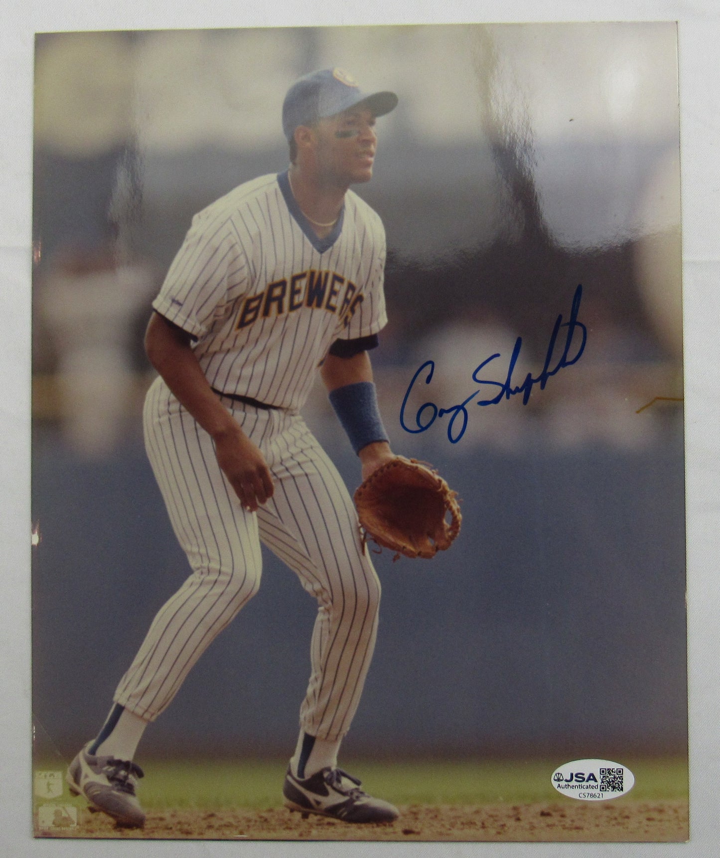 Gary Sheffield Signed 8x10 Photo JSA CS78621