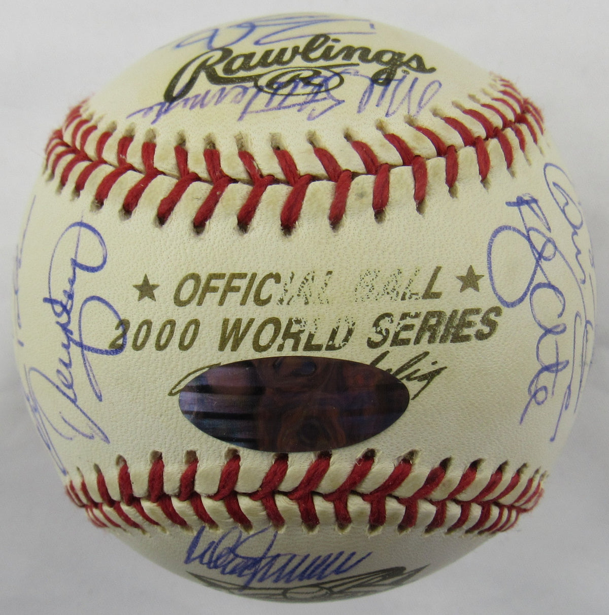 2000 World Series Baseball New York Yankees - Steiner Hologram