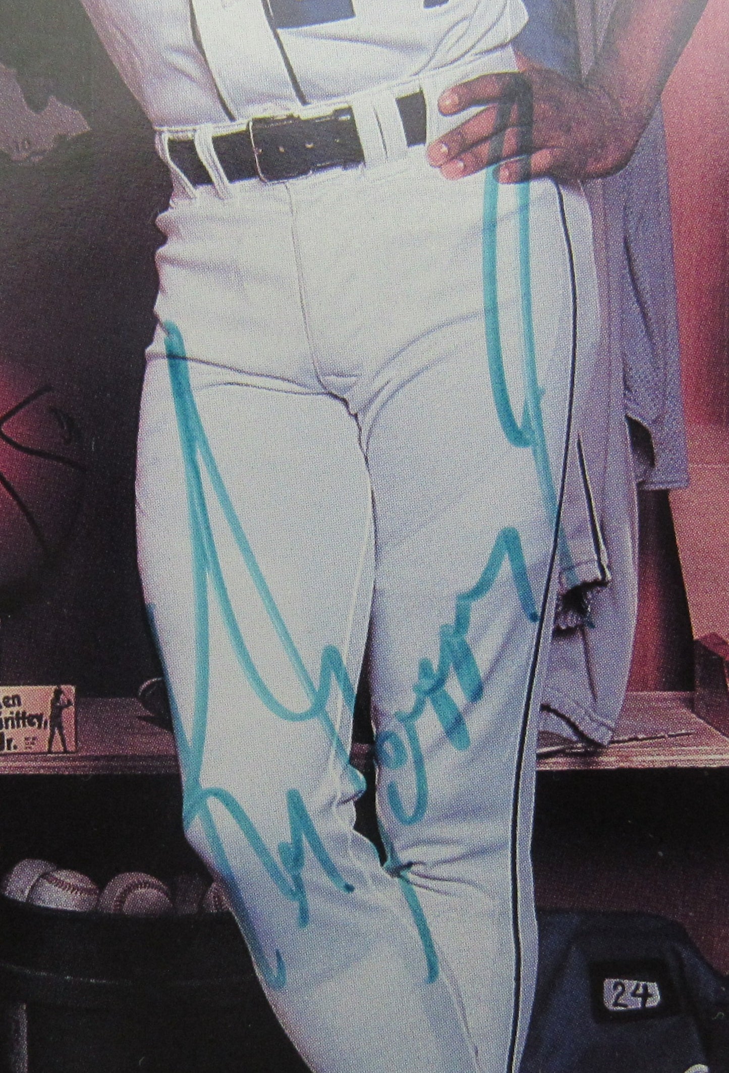Ken Griffey Jr Ken Griffey Sr Signed 6.5x10 Photo JSA CS78639