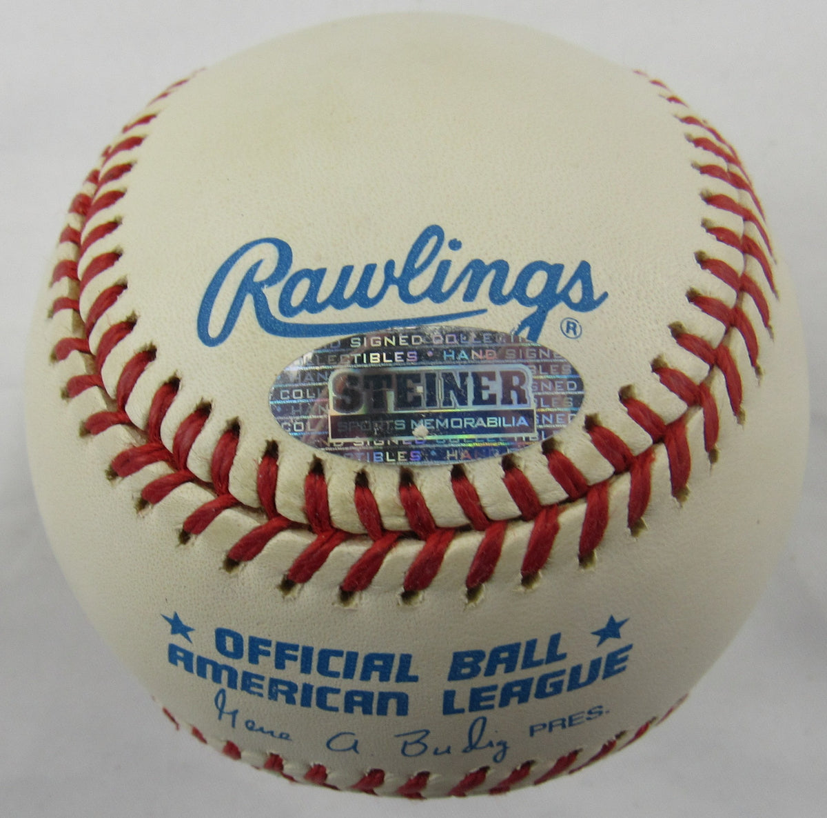 Moose Skowron Signed Auto Rawlings Baseball Steiner Hologram