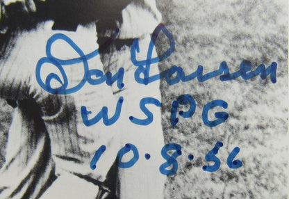 Don Larsen Signed 3.5x5 Photo JSA CS78643