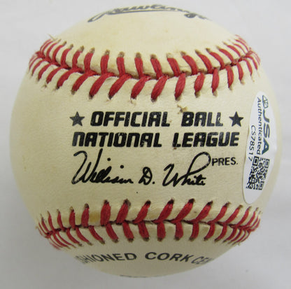 Gary Carter Signed Rawlings Baseball JSA CS78517