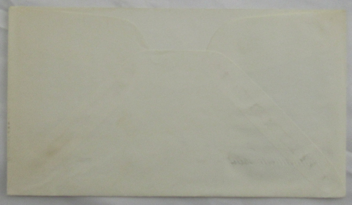 J. Edgar Hoover Signed Auto Envelope JSA LOA Z19852