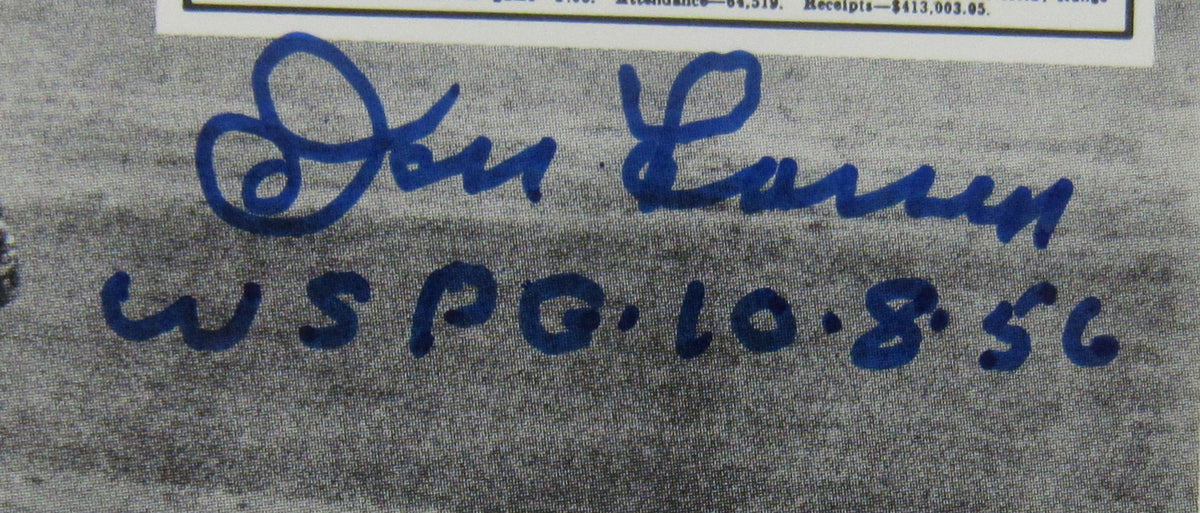 Don Larsen Signed 3.5x5 Photo JSA CS78642