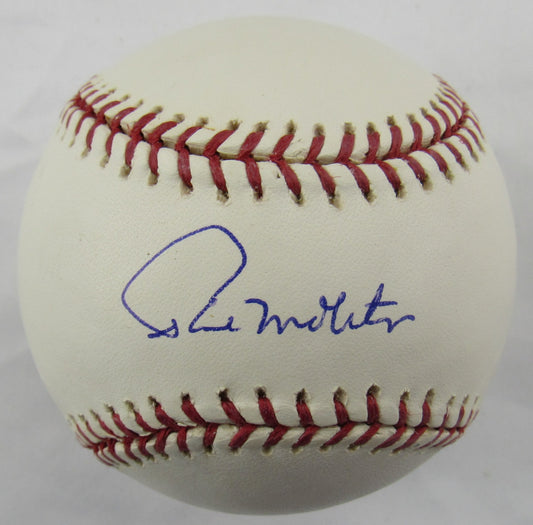 Paul Molitor Signed Auto Rawlings Baseball Steiner Hologram