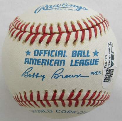 Reggie Jackson Signed Rawlings Baseball JSA CS78533