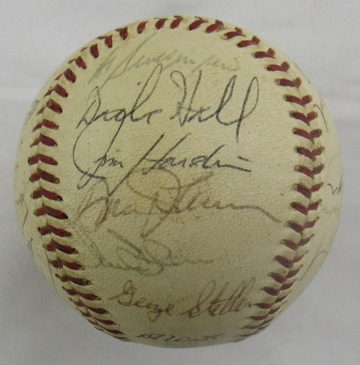 1969 Baltimore Orioles Team Ball - Brooks Robinson, Frank Robinson, Earl Weaver 