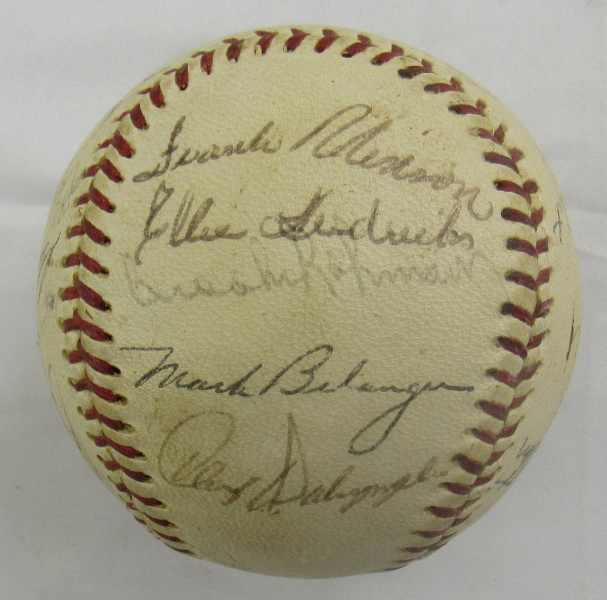 1969 Baltimore Orioles Team Ball - Brooks Robinson, Frank Robinson, Earl Weaver 