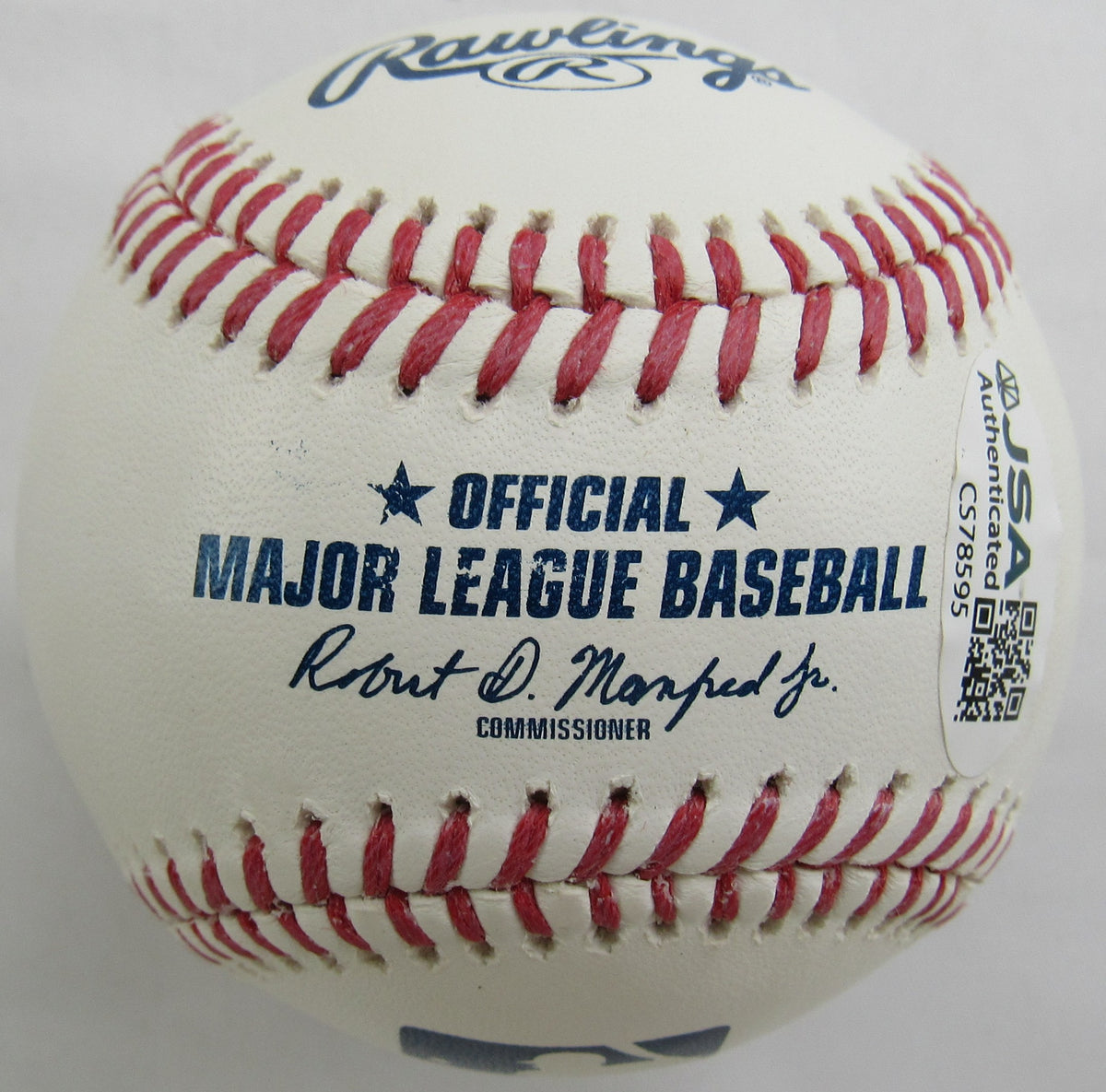 Ben Rice Signed Rawlings Baseball JSA CS78595