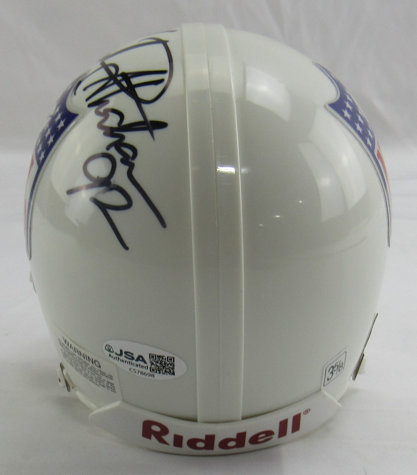 Michael Strahan Signed NFL Mini Helmet JSA CS78698