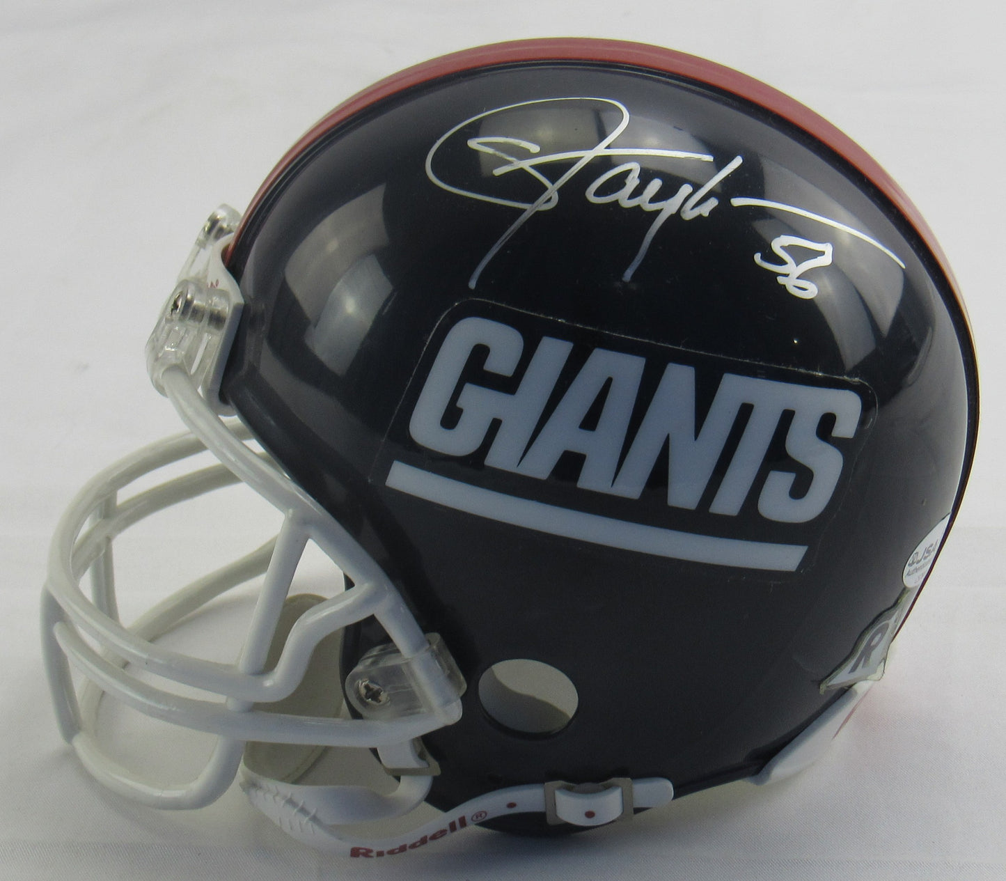 Lawrence Taylor Signed Giants Mini Helmet JSA CS78699