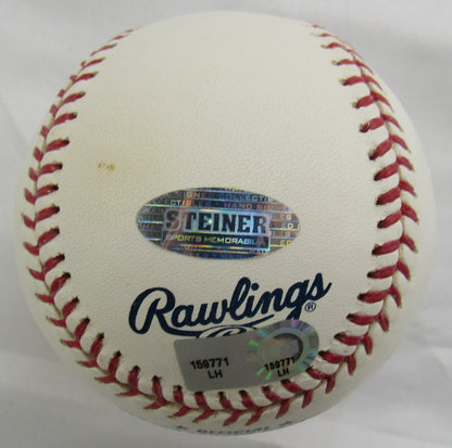 Joba Chamberlain Signed Rawlings Baseball Steiner COA