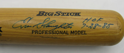 Enos Slaughter Signed Rawlings Baseball Bat JSA CS78668