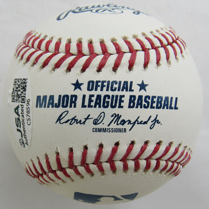Ben Rice Signed Rawlings Baseball JSA CS78596