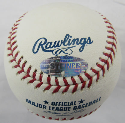 Lenny Dykstra Signed Auto Rawlings Baseball Steiner Hologram