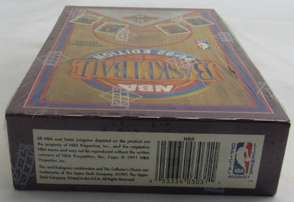 1991-92 Upper Deck NBA Basketball Wax Box