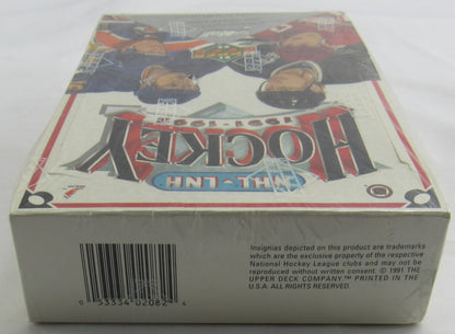 1991-92 Upper Deck NHL Hockey Wax Box
