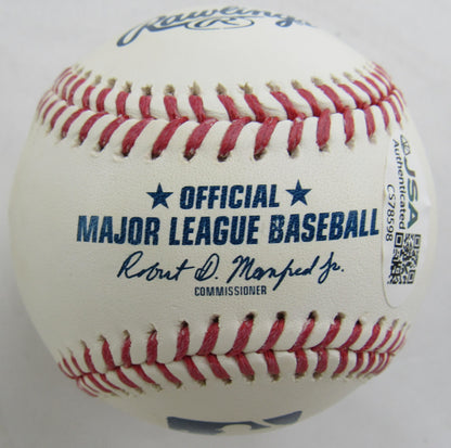 Ben Rice Signed Rawlings Baseball JSA CS78598