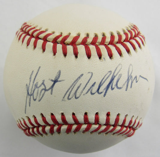 Hoyt Wilhelm Signed Auto Rawlings Baseball JSA CJ55936