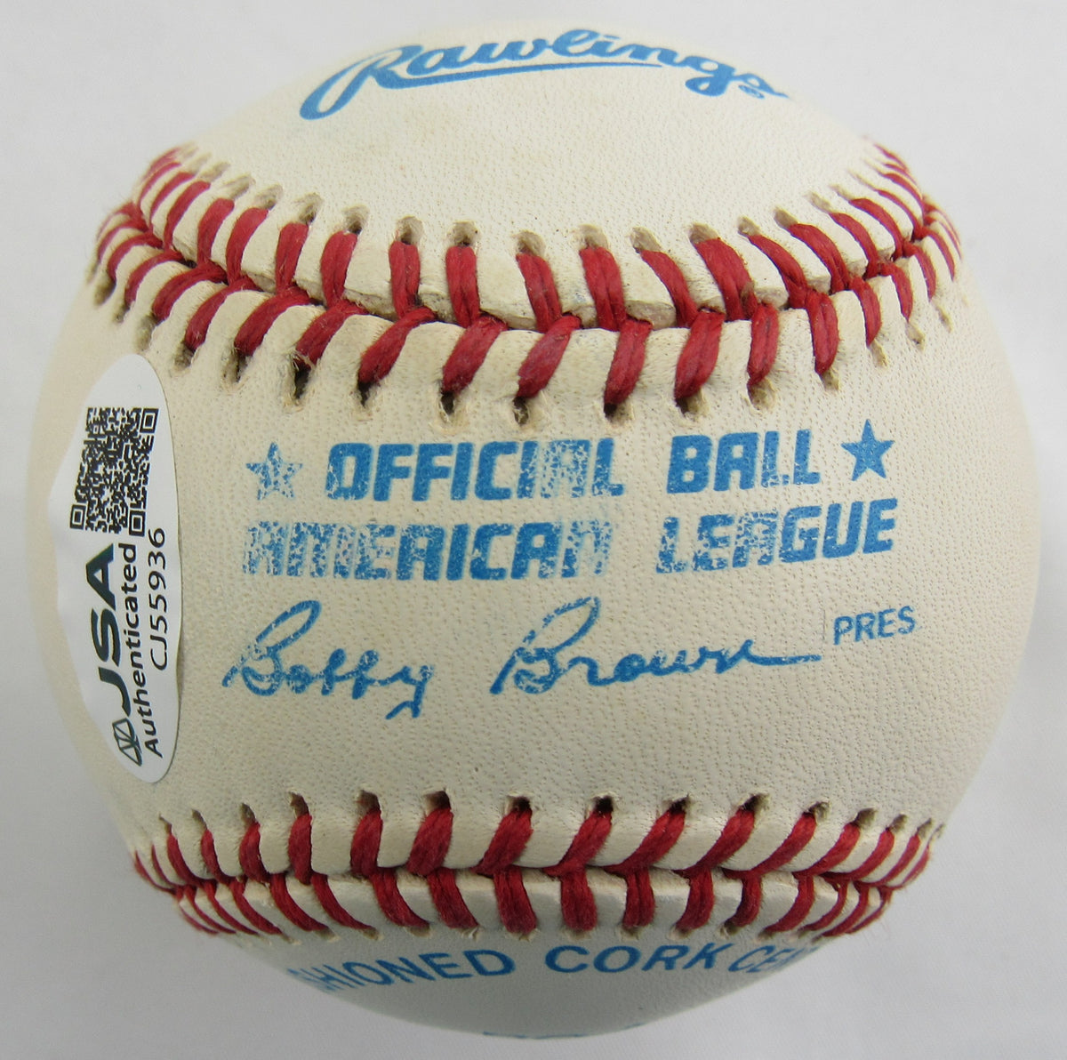 Hoyt Wilhelm Signed Auto Rawlings Baseball JSA CJ55936