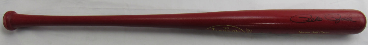 Pete Rose +1 Signed Rawlings Baseball Bat JSA CS78678
