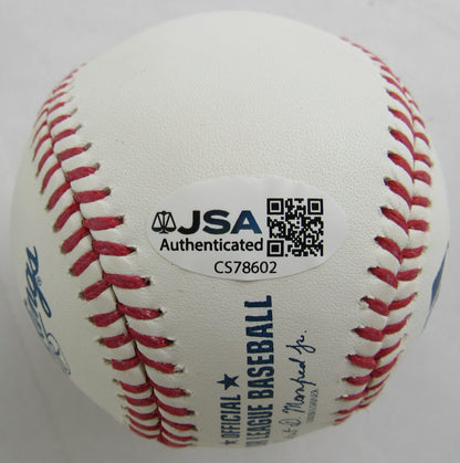 Max Fried Signed Rawlings Baseball JSA CS78602
