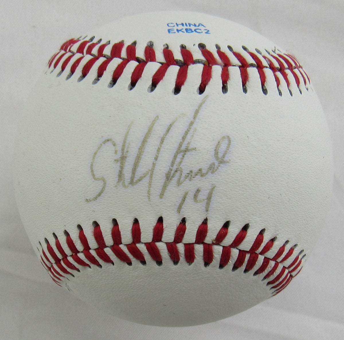 Starlin Castro Signed Auto Rawlings Baseball B170