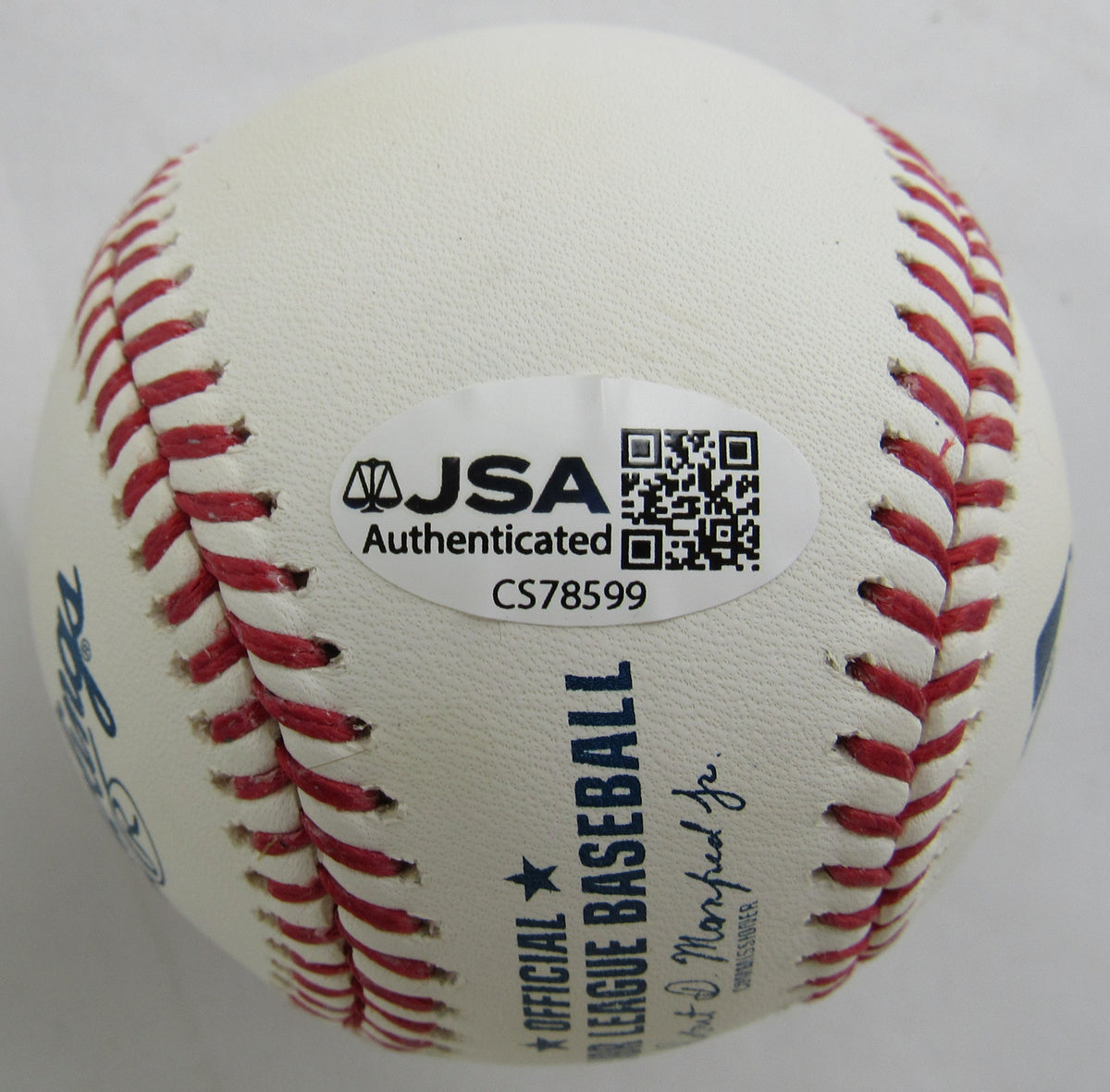 Max Fried Signed Rawlings Baseball JSA CS78599