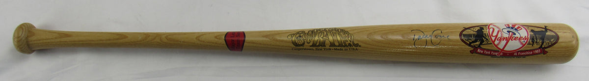 David Cone Signed Rawlings Baseball Bat JSA CS78666