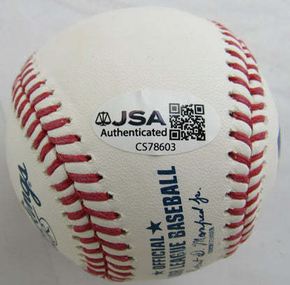 Cam Schlittler Signed Rawlings Baseball JSA CS78603
